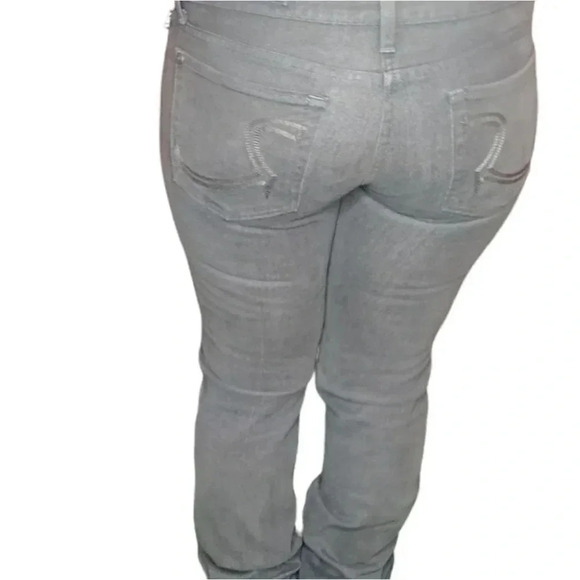 Rock & Republic Womens Grey Jeans Size 30 - Picture 2 of 13